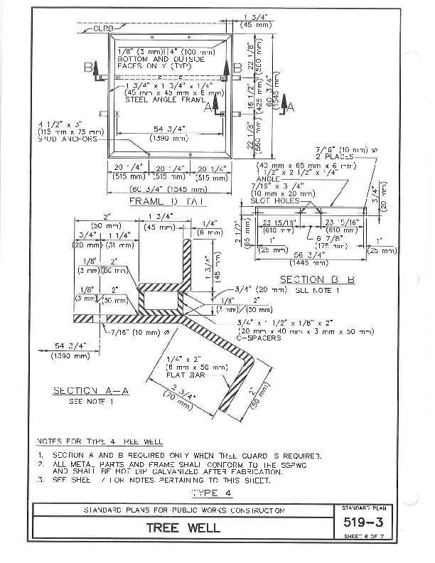 SPPWC 2021 STANDARD PLANS | Long Beach Iron Works